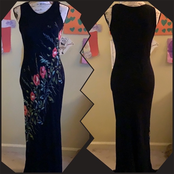 floor length bodycon dress